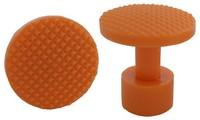 Orange Checkered 21mm Glue Tabs 10 Pack